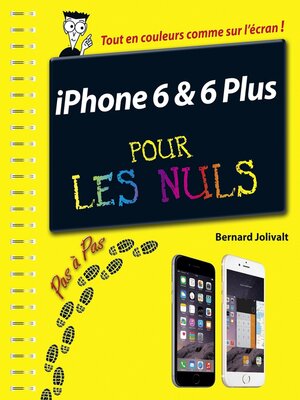 cover image of iPhone 6 et 6 Plus Pas à pas Pour les Nuls